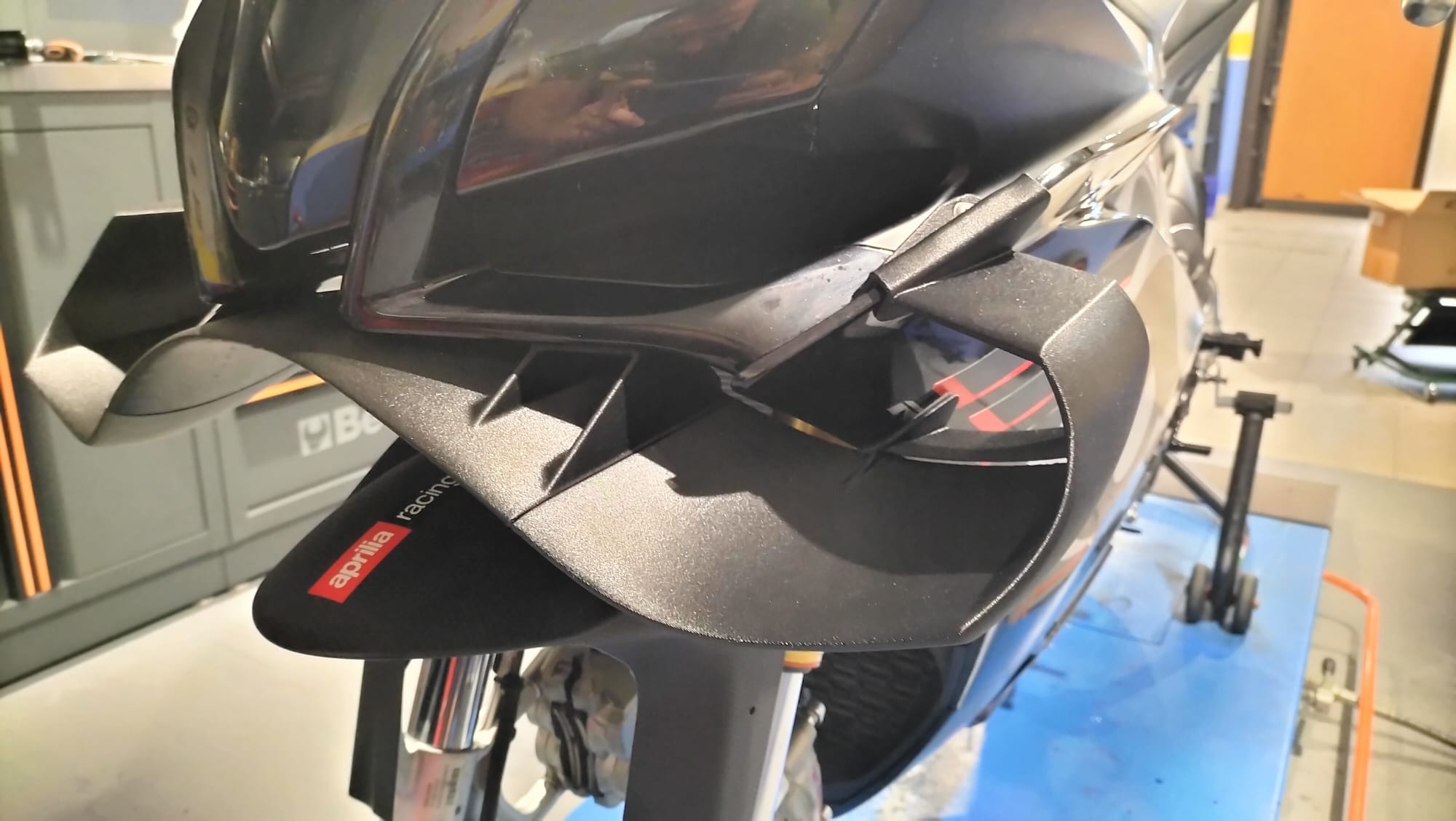 Componente aerodinamico airD installato